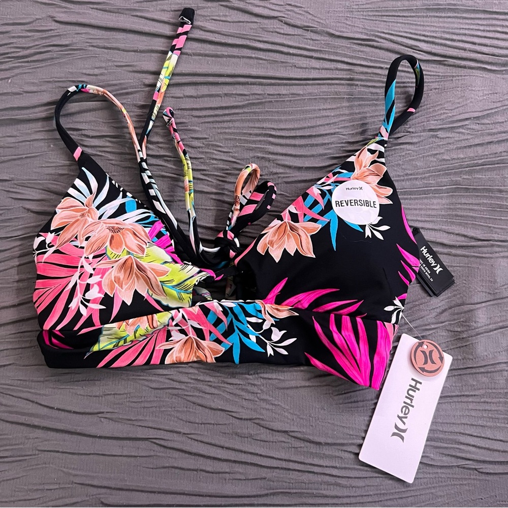Reversible Hurley Bikini Top